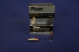 Sig Sauer Elite Defense 9mm Luger Ammo (2 boxes)