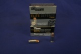 Sig Sauer Elite Defense 9mm Luger Ammo (2 boxes)