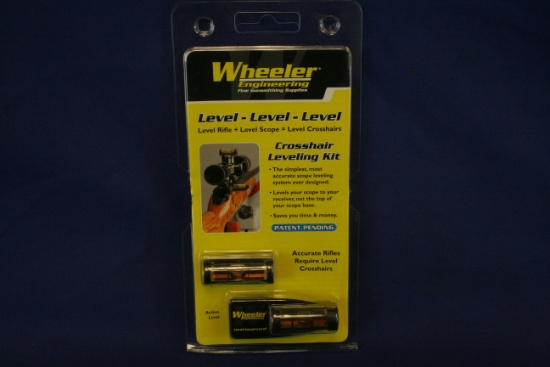 Wheeler Engineering Level-Level-Level Crosshair Leveling Kit