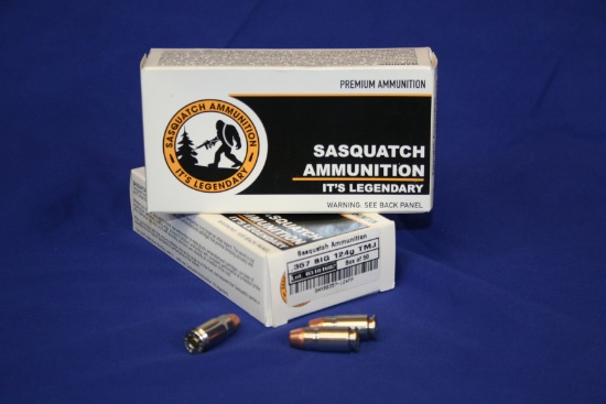 Sasquatch 357 Sig Ammo - 2 Boxes