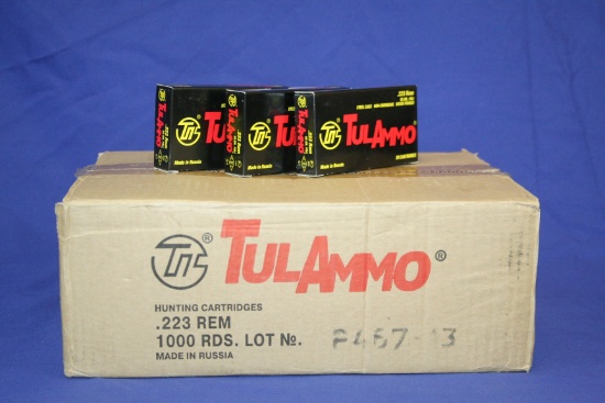 Tula 223 Rem Ammo - 50 Boxes