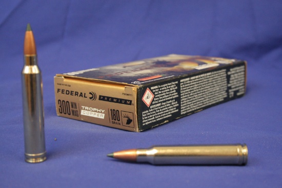 Federal Premium 300 Win Mag Ammo (1 Box)