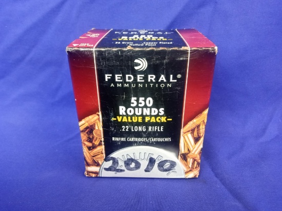 Federal 22 LR Ammo (1 Box)