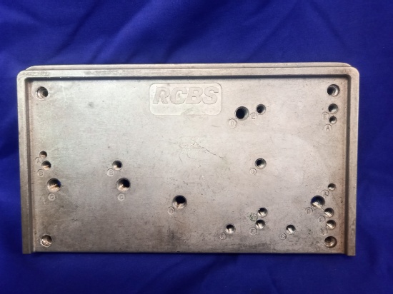 RCBS Press Mounting Plate
