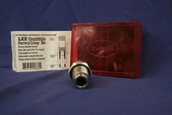 Lee Carbide Factory Crimp Die .40 S&W/10 mm Auto