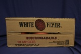 White Flyer Brand Biodegradable Orange-Top Flyer Targets