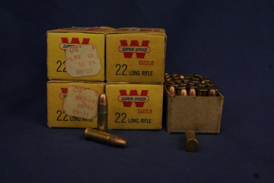 Winchester Super-Speed .22Lr Ammo (4 Boxes)