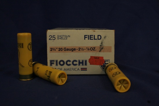 Fiocchi 20 Ga. Field Ammo