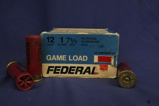 Federal Game Load 12 Ga. Ammo