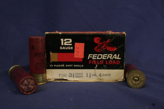 Federal 12 Ga. Field Load Ammo