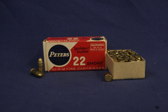 Peters "Golden Bullet" 22 Short Ammo