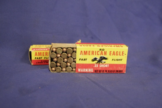American Eagle .22 short ammo (2 Boxes)