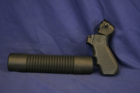 Black Mossberg Mariner Cruiser pistol grip and ribbed forend 12ga.