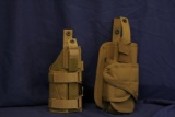 Condor Handgun Holster MOLLE system and Roco Tactical Holster MOLLE system.