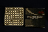CCI Large Rifle Primers No. 200. 100 Primers in a Box.