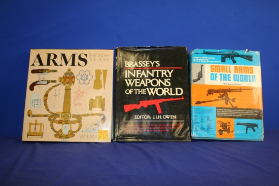 3 Different Firearms books