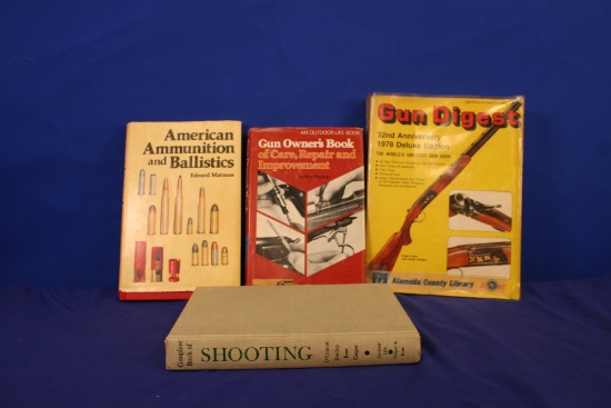 4 Firearms Books.