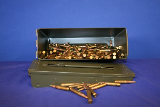 Ammo Can half full of 556. Approximately 273 Rounds.