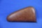 Brown Leather Pistol Rug