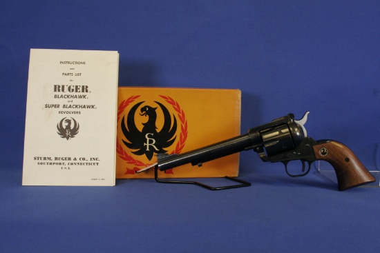 Ruger Old Model Blackhawk, Single Action 357 Magnum. LNIB. SN#122732.  OK for California.
