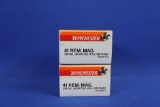 Ammo Winchester 41 Rem Mag. 40 total rounds.