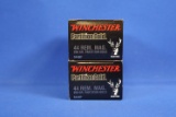 Ammo, Winchester 44 Rem Mag. 40 total rounds.