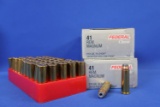 Ammo, Federal Classic 41 Rem Mag. 100 total rounds.