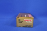 Ammo, Federal Premium 38 Spc. 50 total rounds.