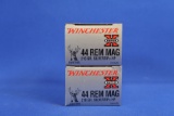 Ammo, Winchester 44 Rem Mag. 40 total rounds.