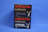 Ammo, Winchester 44 Rem Mag. 40 total rounds.