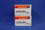 Ammo, Winchester 44 Rem. Mag. 40 total rounds.