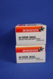 Ammo, Winchester 44 Rem. Mag. 40 total rounds.