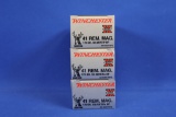 Ammo, Winchester 41 Rem Mag. 60 total rounds.