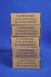 Ammo, Olin 12 gauge 00 Buckshot. 25 total rounds.