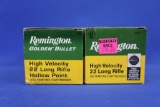 Ammo, Remington 22LR. 1,000 total rounds.