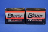 Ammo, Blazer 22LR. 1,050 total rounds.