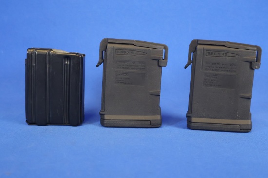3 Ten-Round AR-15 Magazines. OK for California.