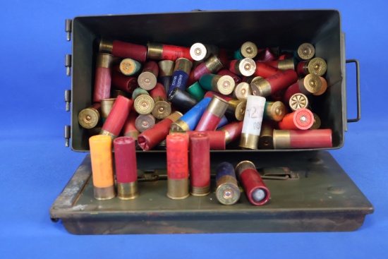 Ammo 12ga Shot Shell Mixed Assortment. Approximately 148 Rounds.