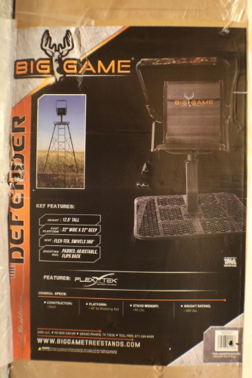Big Game Hunter Tree Stand. BGM-TP7000. NIB