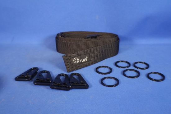 VLIFE Black Nylon Sling