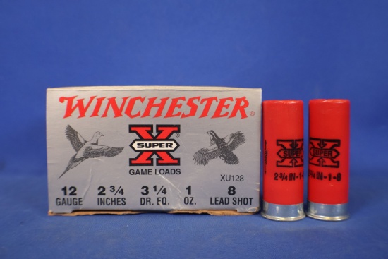Ammo, 12 Gauge. 25 Shotshells