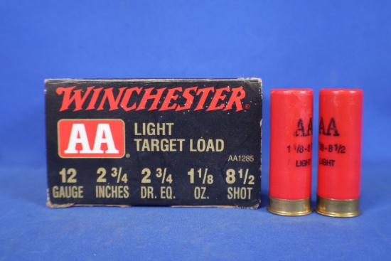 Ammo 12 Gauge. 25 Shotshells.