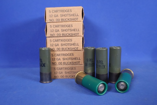 Ammo, 12 Gauge. 30 shotshells.