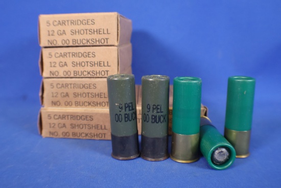 Ammo, 12 Gauge. 25 Shotshells.