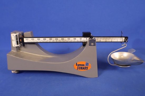 Ohaus Model D-5 Precision Loading Scale.
