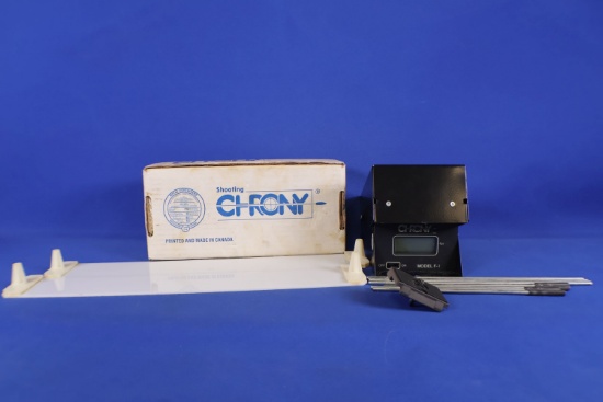 Shooting Chrony F-1 Chronograph.
