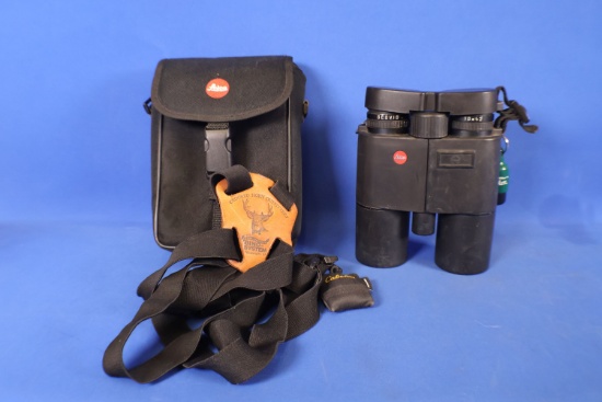 Leica Geovid 10 x 42 Rangefinder Binoculars with Case