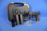 Glock 19 Gen 3, 9mm. SN#BWR408. OK for Ca. Slide Window and Ported Barrel.