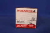 Ammo, 40 S&W. 100 Rounds.