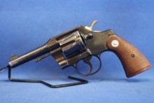 Colt Official Police 38 Spl Revolver. SN: 846555. Fine Condition. C&R. LEGAL FOR CA.